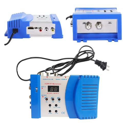 Convertisseur AV vers RF modulateur HD PAL NTSC interface multimédia pour antenne TV