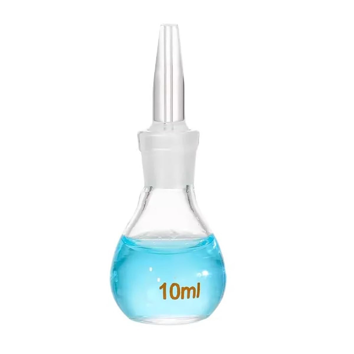 Vetreria da laboratorio Bottiglia di densità con picnometro di temperatura 5/10/25/50/100/250ml Picnometro di densità di polvere solida(100ml)