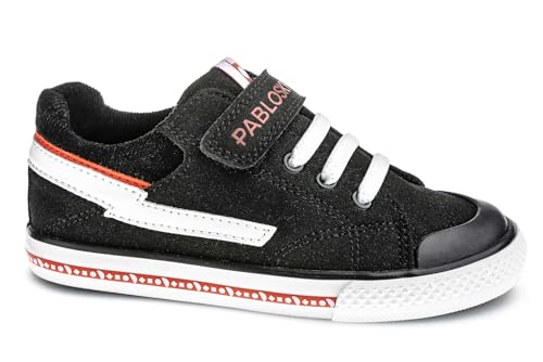 Pablosky Lona 983510, Zapatillas, Negro, 33 EU Ancho