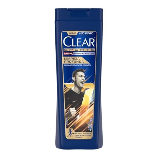 Clear Sports Men Limpeza Profunda 400ml