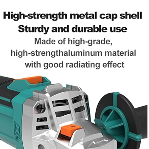 Image of Sulfar Power Action BAG20A 20V Heavy Duty Cordless Angle Grinder (Solo Tool), Brushless Motor, 100 /125 mm, M14, 8400 RPM (BAG20A)