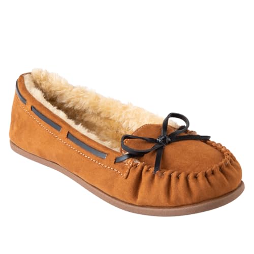 State Street Womens Cozy Flurry Moccasin Slipper Day Shoe by Payless