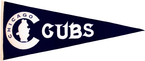 MLB Chicago Cubs Medium Throwback Pennant