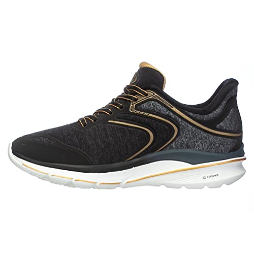 Tênis Olympikus Flit 2 Feminino Preto e Chumbo, Cor: Preto/cinza, Tamanho: 36