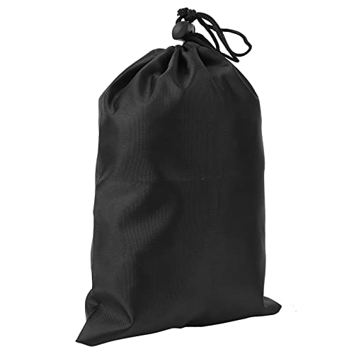 Aufbewahrungsbeutel Packbeutel, 10 Stück, 16–20 Cm, Reise Wasserdicht, Schwarz, Tragetasche, Polyester-Beutel, Taschen, Springseil, Oxford-Stoff für Kleine Dinge, Sporttasche