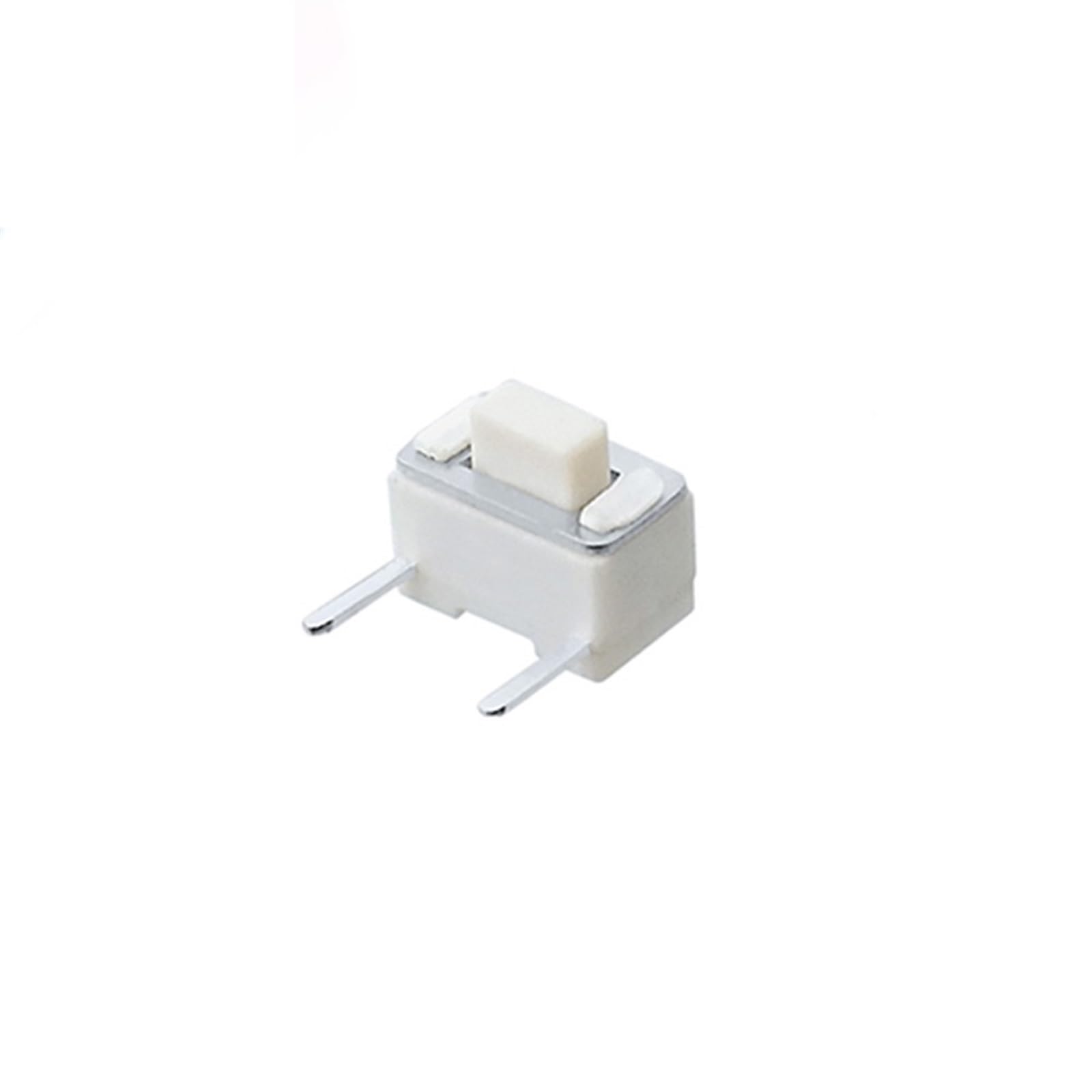 Micro interrupteur tactile 2 broches 3x6x4,3mm blanc pour plaque à induction | Lot de 50 pcs