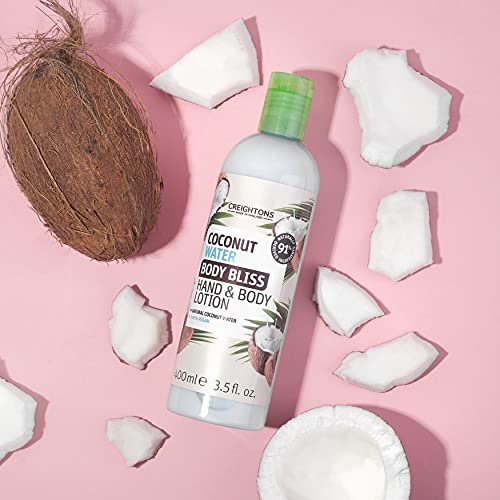 Creightons Body Bliss Coconut Water Hand And Body Lotion (400ml) - Contains 90%+ Naturally Derived Ingredients, Cruelty Free, Vegan Friendly & Paraben Free - Image 3