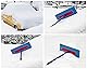 Sno Brum Original Snow Werkzeug zum Entfernen mit 48 cm-76 cm (48,3 cm zu 76,2 cm) Kompaktes Teleskop Griff (1 Pack)