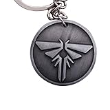 Hot PS Game Last Left Behind Necklace & Keychain Aceessories (Grey Keychain)