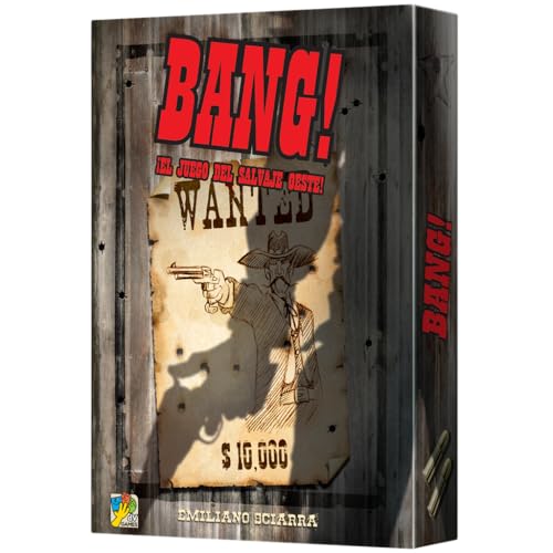 dV Giochi | Bang! | Juego de Cartas para Grandes Grupos de Amigos | A Partir de 8 Años | De 4 a 7 Jugadores | 20-40 Minutos por Partida | Español