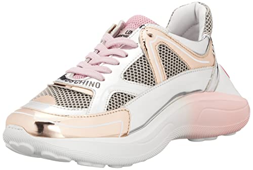Love Moschino Women's JA15016G1GIQ1 Sneaker, Multi-Coloured, 7 UK