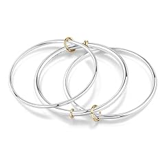 Silver Bangle-3PCS