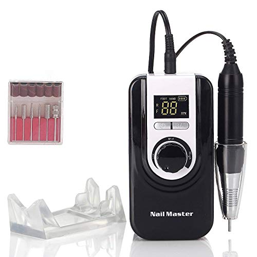 image for Miss Sweet RPM35000 Professional Rechargeable Portable Nail Drill Acry