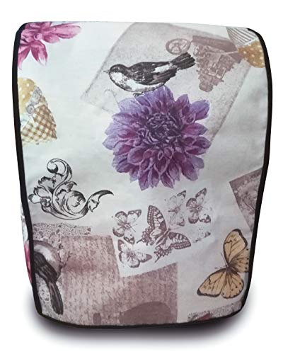Funda Antimanchas Compatible con Thermomix TM31 & TM5 & TM6 Flores Y Mariposas