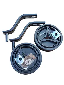 Bicycle Side Supporter Wheel Training Wheels Adjustable Side Support Wheel Set for 12to 14 inch for Kids Bicycle