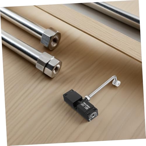 Cierre de puerta automático ajustable con muelles dobles de aluminio para oficinas y hogares 8