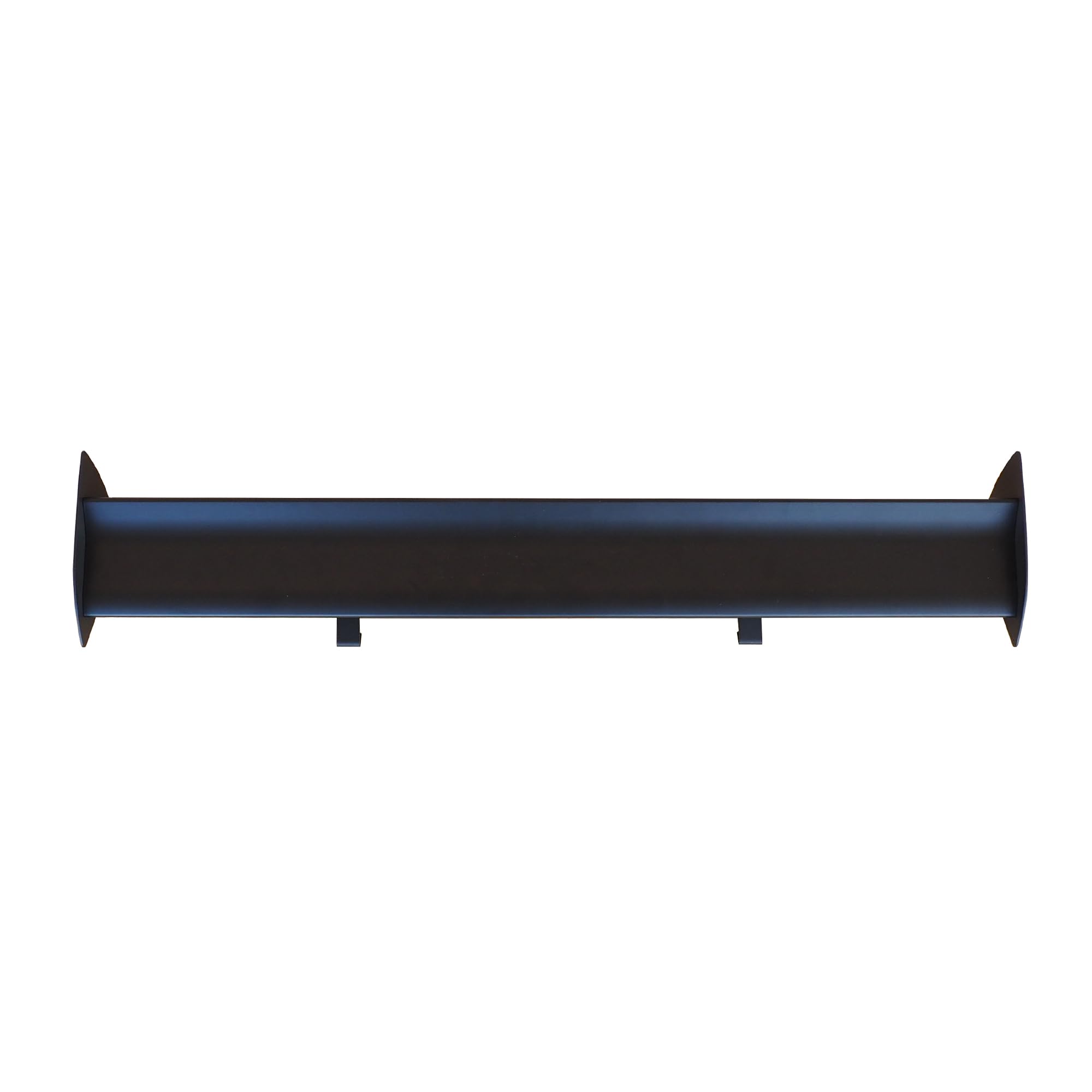 Simoni Racing SPA/1A Alettone da Tetto Mistral Spoiler Posteriore per Auto Universale, Alettone Ala Singola in Alluminio Nero