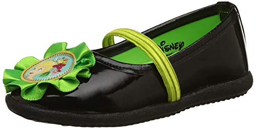 Disney Princess Girl's DPPGBE1076 Black Ballet Flats - 8(DPPGBE1076) Deal