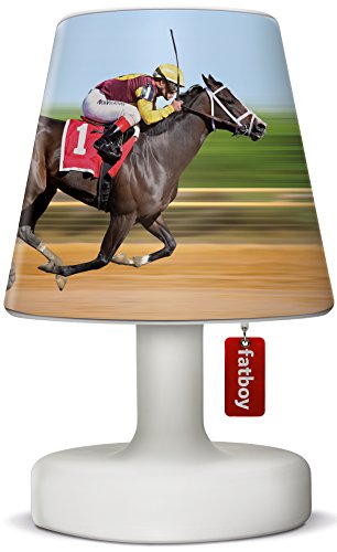 Fatboy – Lámpara de mesa Edison The Petit con revestimiento de Fatboy lámpara Cooper cappie Horse Race