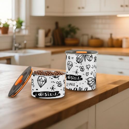 Contenedor para Almacenamiento de Café OTVEE 500ml Acero Inoxidable miniatura 7