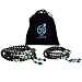 Mala Beads Gemstone Obsidian Healing Bracelet Necklace for Meditation and Prayer