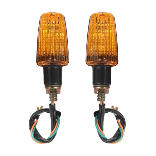 Clignotants moto ambre pour rouler de nuit en sécurité kit universel 4pcs