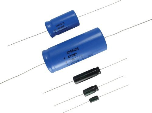 Sprague Atom Guitar Amp Capacitor, 10uF - 500V