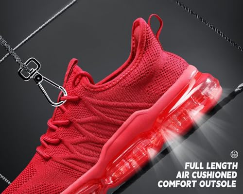 Image of Men's Air Running Shoes Non Slip Workout Casual Sport Shoes for Men Basketball Sneakers Fashion Tennis Sport Fitness Cross Trainers
