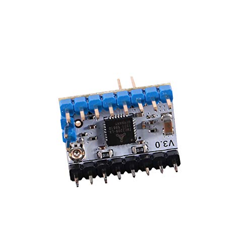 5pcs 3D-Drucker TMC2209 V3.0 Schrittmotortreiber, TMC2209 Schrittmotortreibermodul mit Kühlkörper-Mute-Antrieb 256 Mikroschritte für 3D-Drucker-Controller-Boards SKR V1.3 MKS GEN L Rampen