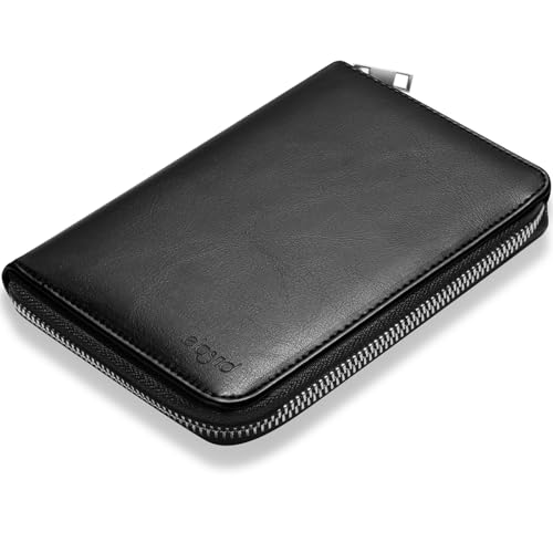 Passport Wallet, Passport Holder for Travel Family, Ultra Large Storage up to 3 Pockets. RFID Passport Cover Case with Zipper Closure2