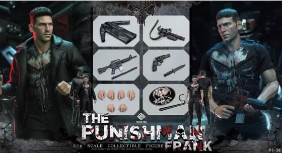 Present Toys PT-SP38 PUNISHMAN 16 Scale Punisher Punisher Frank
