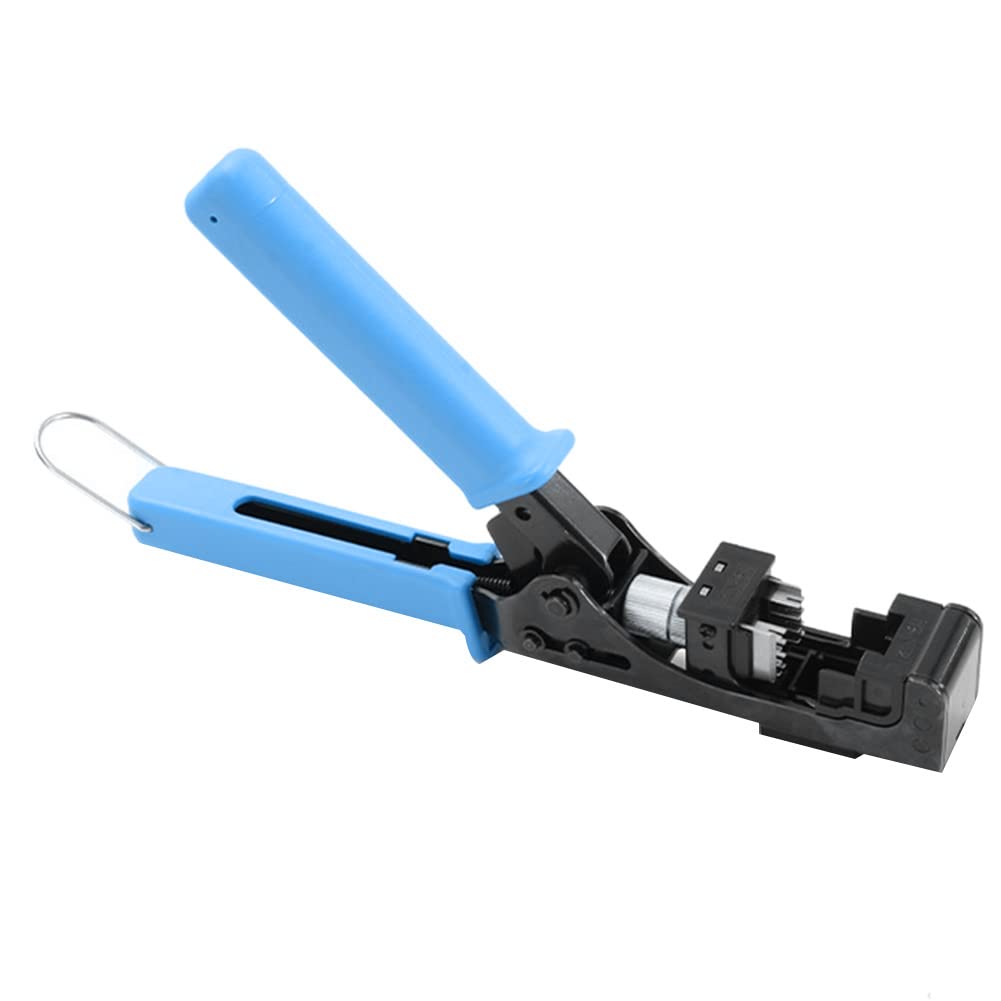 Pinza crimpatrice RJ45, RJ11, 4 paia per jack