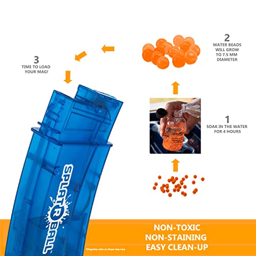 Splatrball 20K Orange Ammo. Certified, Compatible With The Srb1200, Srb400-Sub, And Srb400 #TOP7