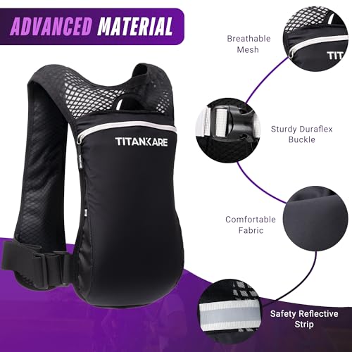 Gilet de course ElitePlus avec poche d'eau 2,5L et veste hydratation réglable - 7