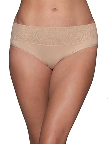 Image of Vanity Fair Women's Effortless Panties for Everyday Wear, Buttery Soft Fabric & Lace