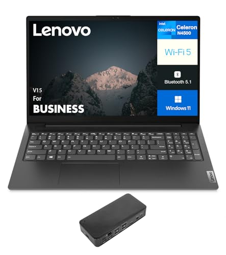 Lenovo V15 Laptop 15.6" Intel Celeron N4500 8GB DDR4