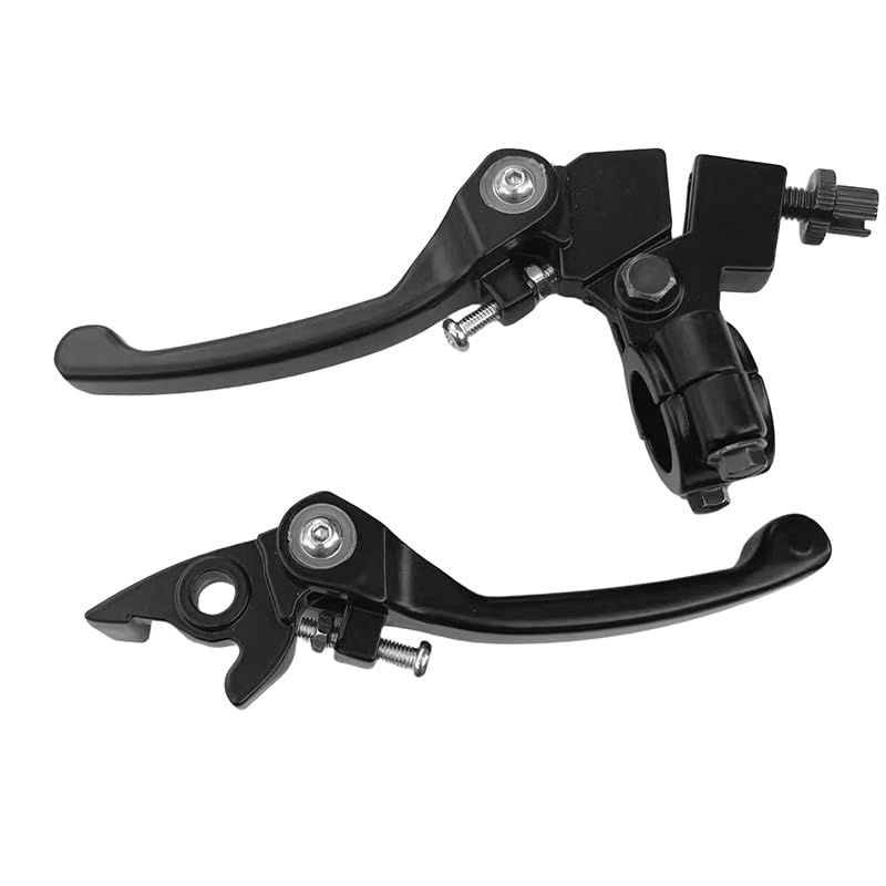 Evita roturas en caídas con las manetas de embrague plegables para manillar de 22mm de pit bike