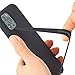 Sinjimoru Silikon Handy Halterung für Finger, Handy Halter für Handyhülle Handy Fingerhalter Fingerhalterung Handy Phone Strap für iPhone & Android. Sinji Loop Schwarz