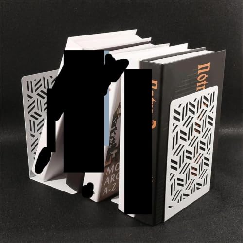 Butées de book 2 serre-livres creux avec stries – vue 2