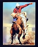 Impact Posters Gallery Western Cowboy Wall Decor Rodeo Picture Horse Art Print Poster (16x20)
