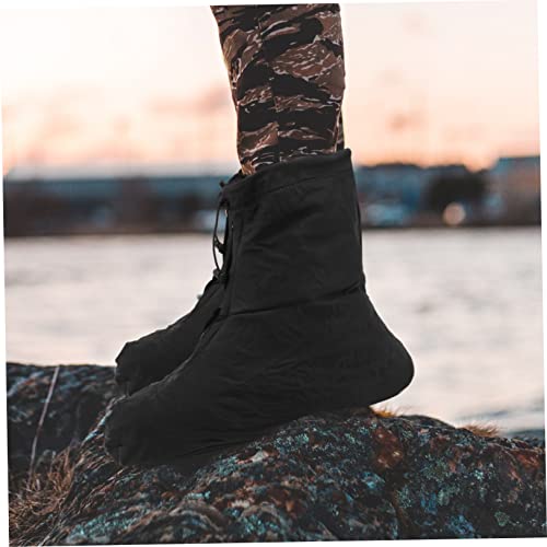 Cubiertas impermeables para calzado para actividades al aire libre, cubrebotas antideslizantes para lluvia para hombres y mujeres, sobrecubiertas protectoras resistentes para ciclismo, acampada y viajes miniatura 7