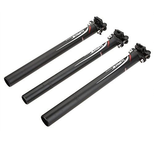 Andoer Espigão de selim para bicicleta espigão de alumínio fosco para BTT