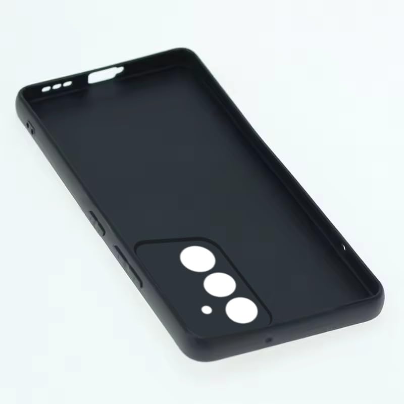 Image of amazon basics Protective Mobile Cover (Soft & Flexible Back Case) for Samsung Galaxy A55 5G-TPU-[Black]