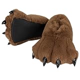 Design unique : le design amusant en forme de patte de monstre ajoute une touche ludique et originale, faisant de ces pantoufles un excellent démarreur de conversation et idéal pour offrir aux adultes et aux enfants.