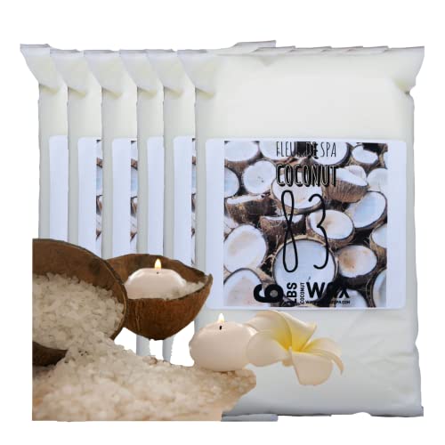 True Coconut Candle Wax - All Natural Wax For Diy Candle Making - Coconut Wax Blend - Made In Usa(6 Pound Box) #TOP13