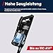 Hoover Akku-Staubsauger kabellos HF3 CORE Pet Flexi mit flexiblem Rohr, Handstaubsauger max. 60min Laufzeit, Anti-Twist gegen Haarverwicklung, Universalbodendüse, Parkfunktion, Turbodüse für Tierhaare