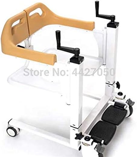 P.M.P.S. ? Patients Shifting & Toilet Transfer Wheel Chair with Hydrolic Seat Height Adjust for Hospital,Nursing Home or a...