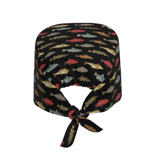 Image of Surgical Caps Men Women, Scrub Cap with Sweatband Adjustable