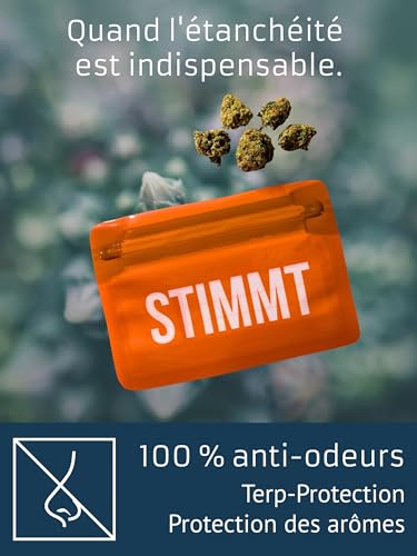 Noaks Bags Lot de 5 sacs à fermeture éclair étanches et anti-odeurs (IPX8) avec champ d'inscription, sac sec, accessoires Weed, porte-documents et organiseur de sac à dos – Édition spéciale Activist – vue 3
