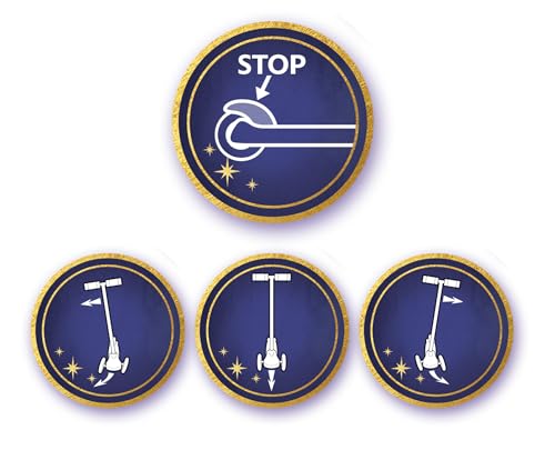 Trottinette 3 Roues DISNEY WISH Ajustable en hauteur Large plateau antidérapant Poignées anti pincement - vue 8